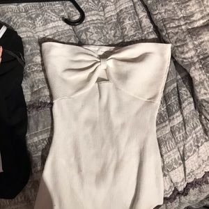 White tube top